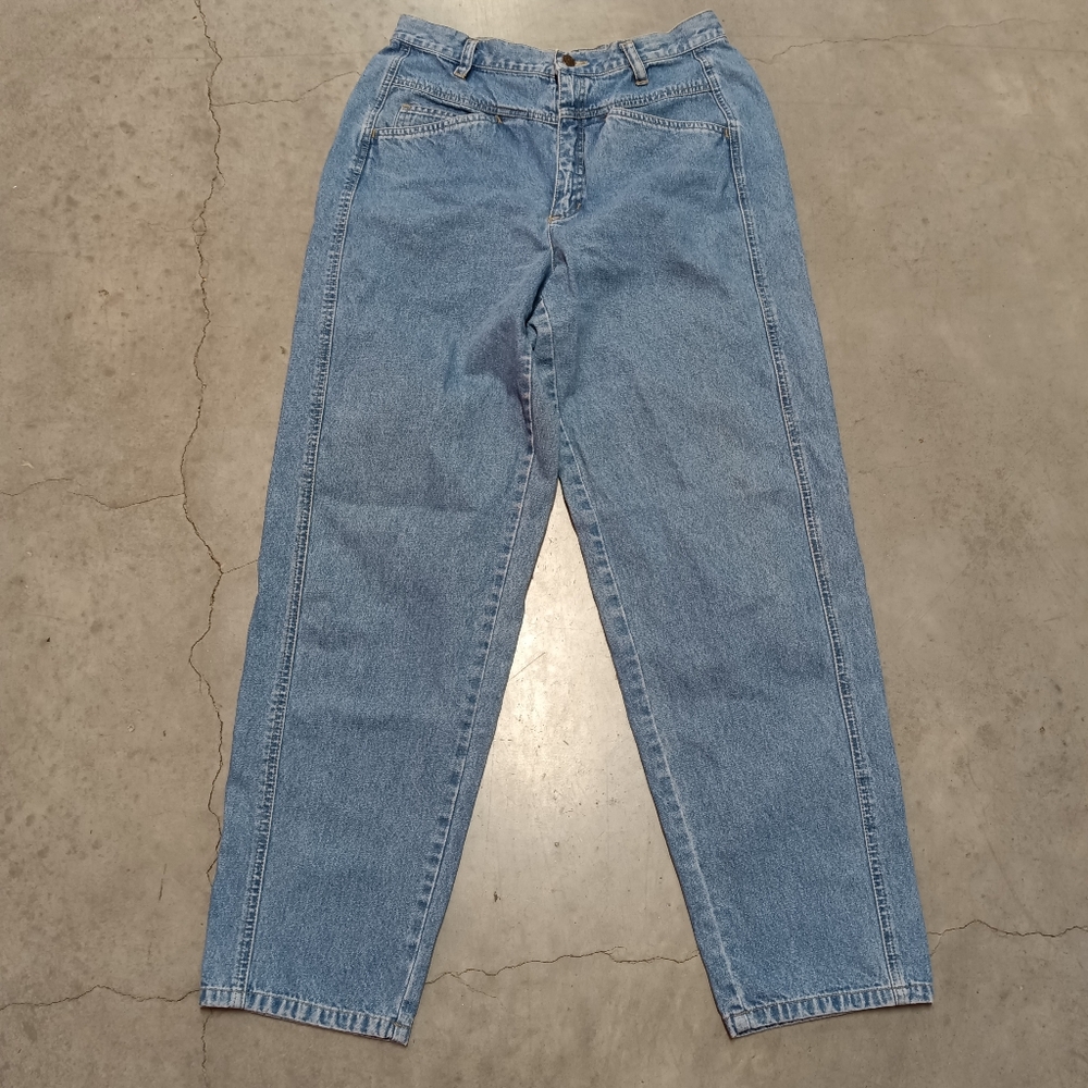 Vintage 80s LizWear Claiborne Denim High Waist Mom Jeans Size 14